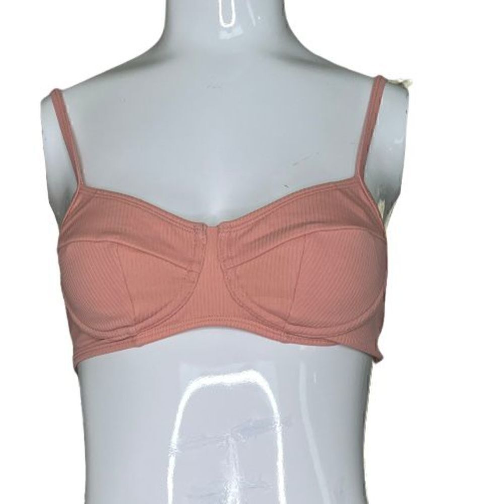 Xhilaration size small mauve swim top